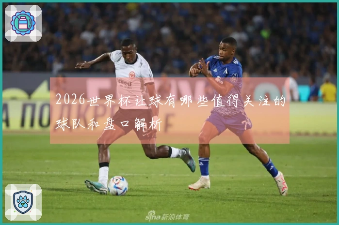 2026世界杯让球有哪些值得关注的球队和盘口解析